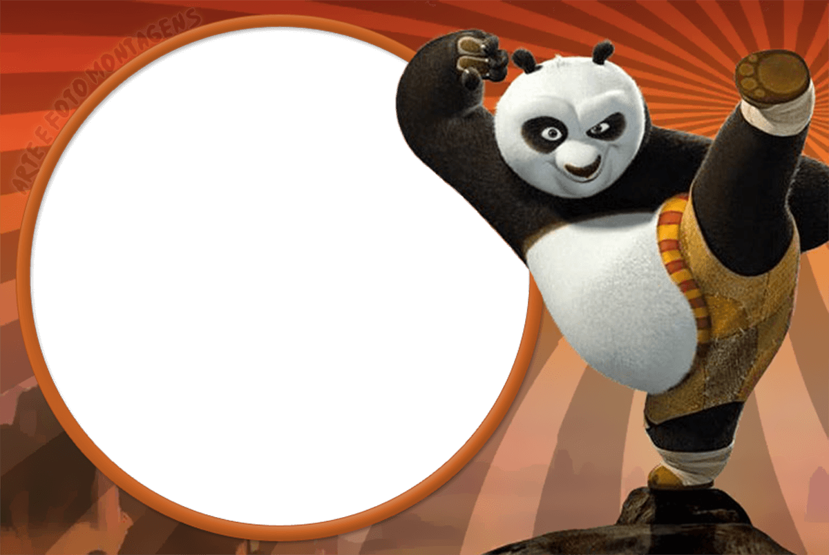 Marco de Foto Kung Fu Panda 6